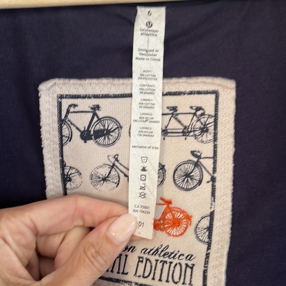 LULULEMON RIDE ON ROCK ON BICYCLE SPECIAL EDITION - Picture 5 of 10